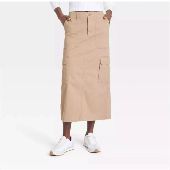 NWT Universal Thread Cargo Midi Skirt - Picture 5 of 6
